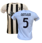 Maglia Juventus Arthur 5 ufficiale replica 2022/2023 personalizzata